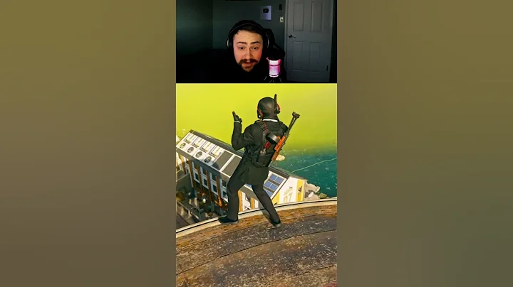 DODGING SNIPER SHOTS WITH EMOTES IN WARZONE #shorts