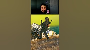 DODGING SNIPER SHOTS WITH EMOTES IN WARZONE #shorts
