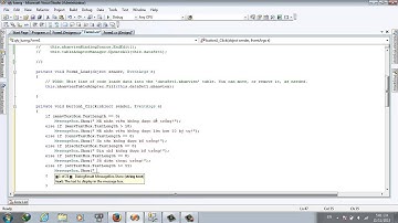 video băt lỗi nhập CSDL trong C#