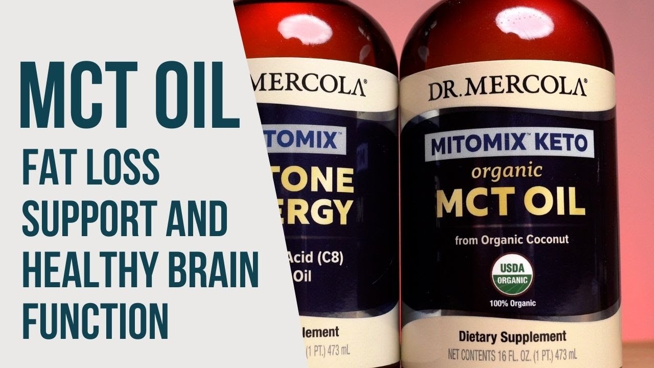 MCT oil for fat loss and brain support!