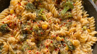 Cheesy white Sauce Pasta | Cheesy Broccoli Pasta | Broccoli Recipe | Cheesy Creamy Pasta
