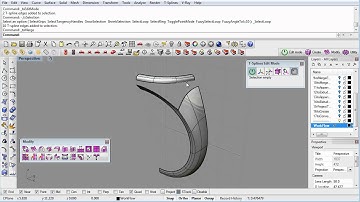 T-Splines training 06 - signet ring