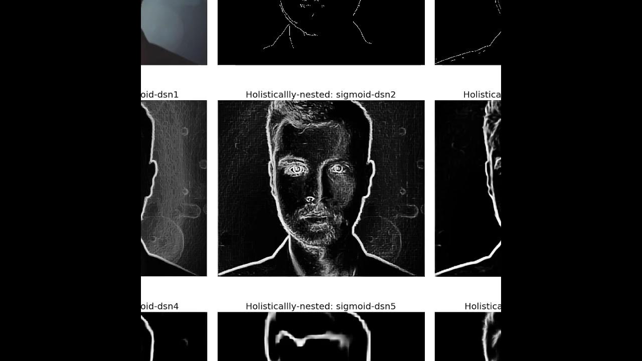 Edge detection holisticallynested edge detector deep learning