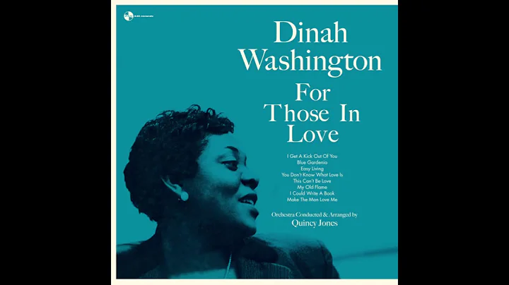 Dinah Washington   For Those In love 2016 Vinyl Re...