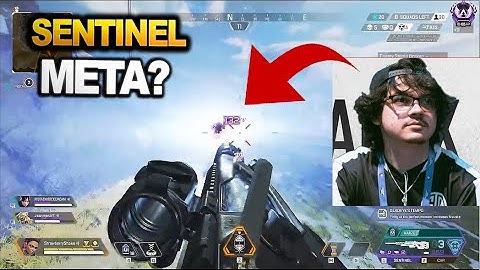 TSM Albralelie tries using the Sentinel in ranked lobby  (apex legends )