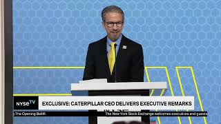 Jim Umpleby, Chairman + CEO at Caterpillar Boardroom Remarks