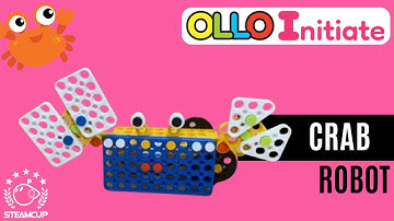 Crab Walking Robot with OLLO Initiate (STEAMCUP) Robotics Kit