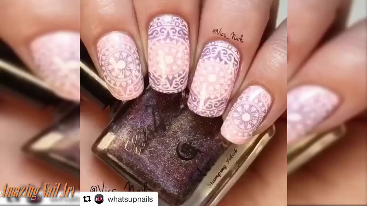 The Most Satisfying Nail Art Compilation In The World November 2017 #14