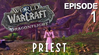 World of Warcraft Dragonflight - Relaxing Gameplay No Commentary - Night Elf Priest - Episode 1
