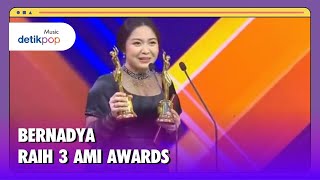 Momen Bernadya Nangis di Panggung AMI Awards 2024