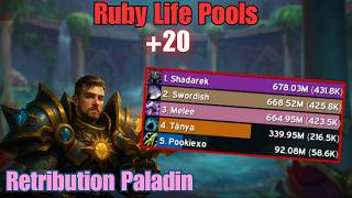 Ruby Life Pools +20 Herald Retribution Paladin | Midnight Season 2