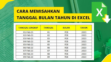 Cara Memisahkan Tanggal Bulan Tahun Di Excel Dalam Sekejap Saja
