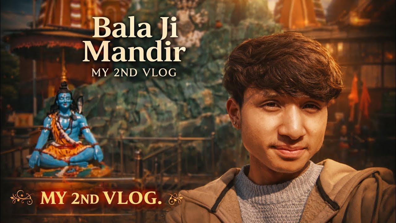 🙏🏻Jai Bala Ji 🙏🏻Welcome to my 2nd vlog. vlog pasand aayega.Like❤️Comment💬Subscribe💗#balajimandir#