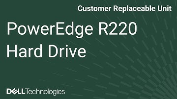 PowerEdge R220: Remove hard drive