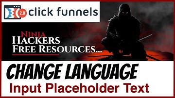 How to Change Placeholder Text on ClickFunnels 2.0 Order Forms