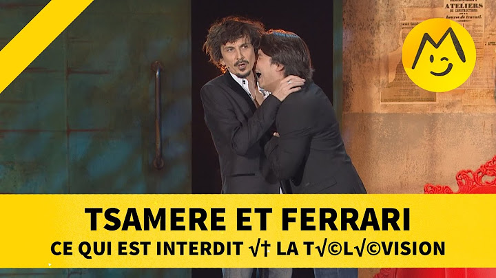 Tsamère et Ferrari - "Ce qui est interdit à la télévision"