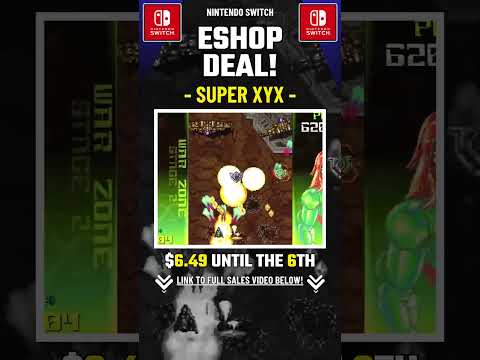 Super XYX is just $6.49! Huge Nintendo eShop Sale! #nintendoswitch #nintendo #eshopsale #shmup