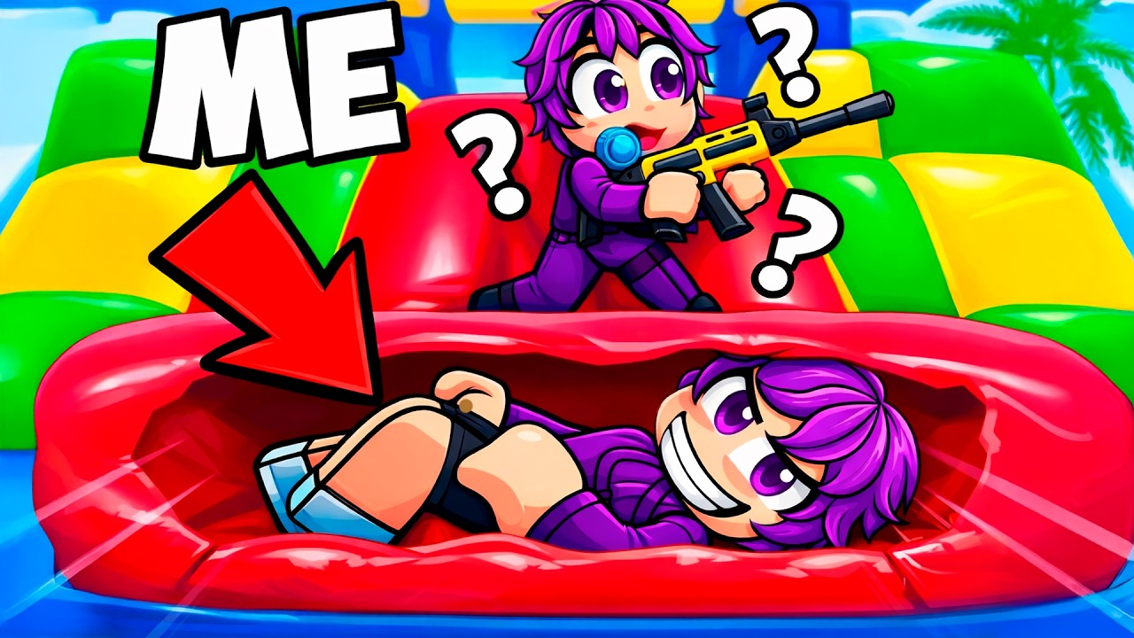 TRIAL DASH - Using GLITCHES To Cheat In Rivals Hide & Seek!