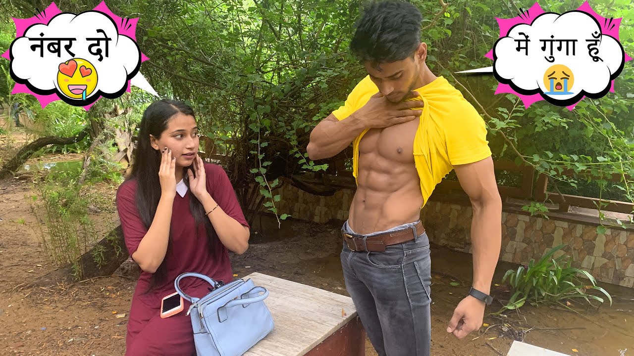 गूँगा Bodybuilder Picking Up Girls || FitManjeet