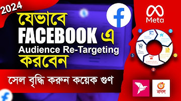 Facebook retargeting Ads 2024|Bangla Tutorial | Facebook ads retargeting campaign