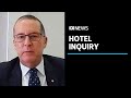 Chris Eccles resigns after hotel quarantine inquiry requests phone records | ABC News