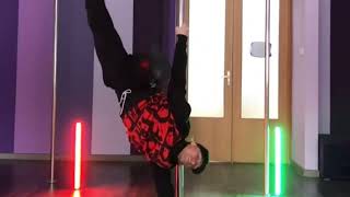 New Happy Year  New Pole Dance Video (first Pole dancing choreography in new year) Serg Dancer 22