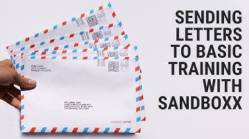 Sending Letters To Basic Training