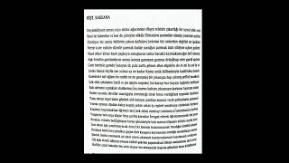 HİŞT, BAKSANA | İsmet ÖZEL