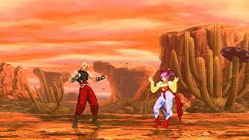 ADELHEID BERNSTEIN vs LILITH AENSLAND [Capcom vs SNK Evolution Mugen Battle #1]