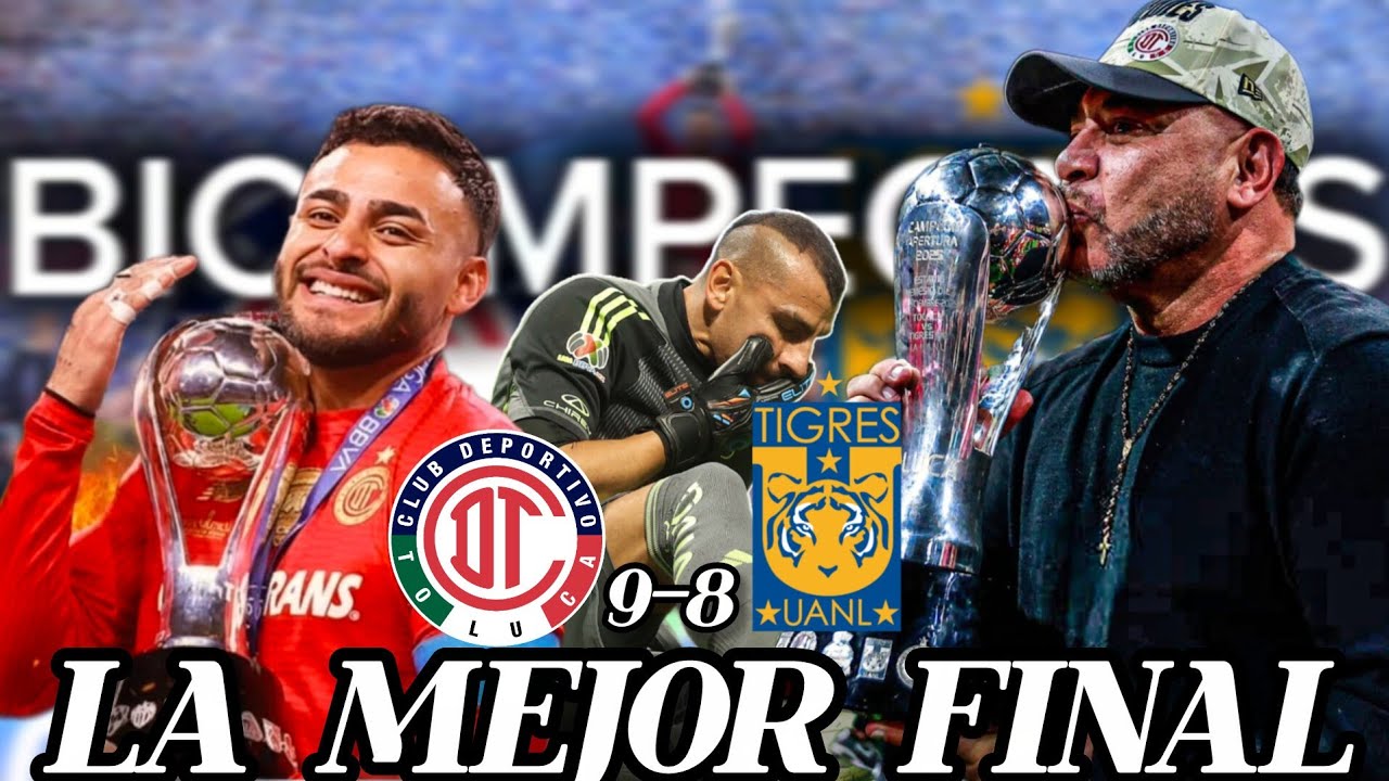 🚨TOLUCA BICAMPEÓN 🏆🏆 | Reacción en el ESTADIO 🔥 | TOLUCA 👺9-8 🐯 TIGRES | PENALES CARDÍACOS 