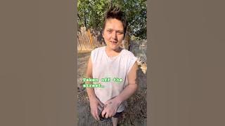 Just released from a mental facility