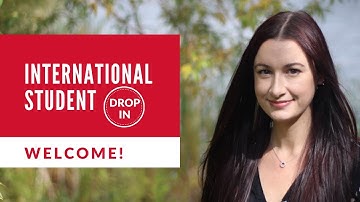 Welcome to the International Student Drop-in!