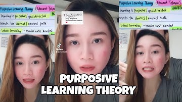 PURPOSIVE LEARNING THEORY | LATENT LEARNING | TOLMAN | LET REVIEW | CRUZITTA | VE NEIL VLOGS