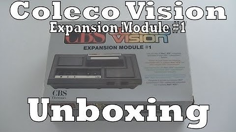 Coleco Vision Expansion Module No. 1 Unboxing & Review