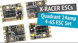 X-RACER Quadrant 25A 4-6S 4 in 1 ESCs
