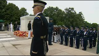 President Biden, First Lady attend Memorial Day ceremonies in Washington, D.C.