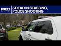Five dead in stabbing, police shooting in Pierce County, WA | FOX 13 Seattle
