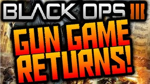 Call of Duty Black Ops 3 NEW CUSTOM MODES IN MULTIPLAYER + GUN GAME RETURNS! NEWS/INFO (BO3 Gameplay