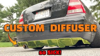 This Diffuser Is Awesome | MK4 Jetta