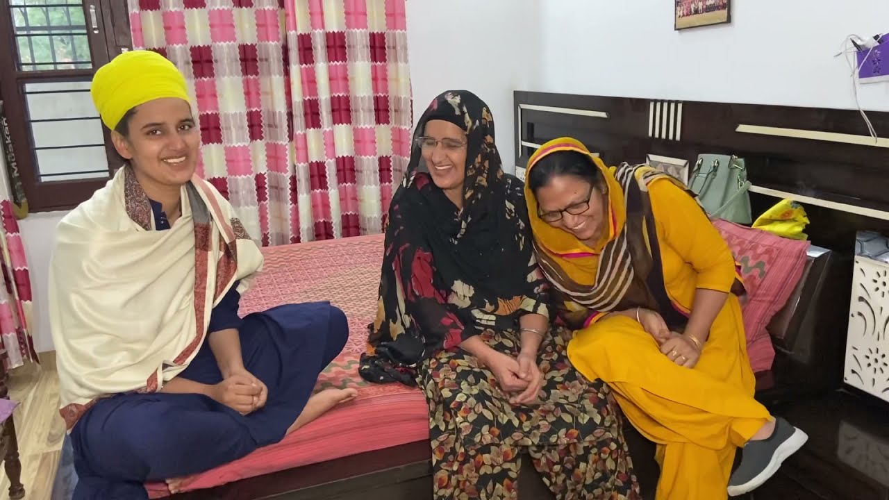 Sas Fer Ayi Jawai Nu Milan..Canada Jaan Di Tyari