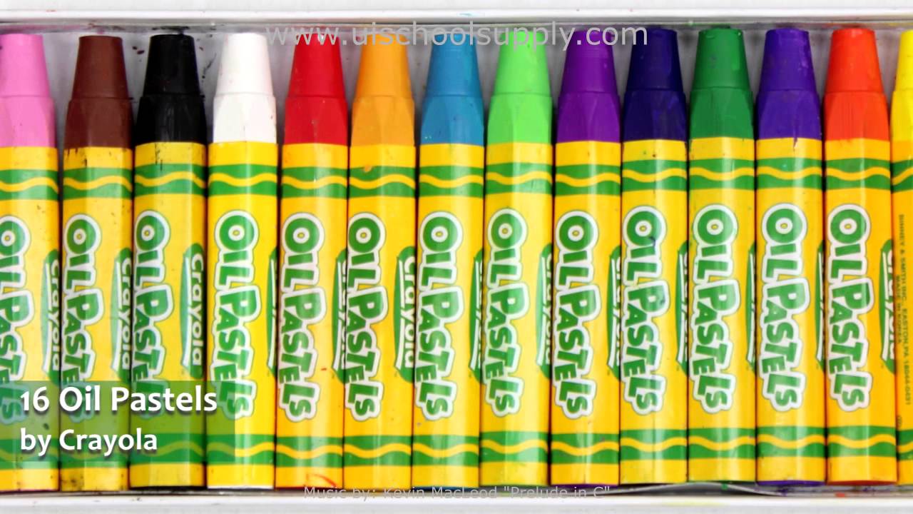 16 Oil Pastels by Crayola 52 4616 0 201 