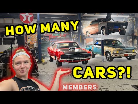 Moving Builds Around the Shop + Realizing How MANY WE HAVE!