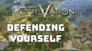 Civilization 5 Tutorial - How to defend, retreat, negotiate a great peace deal (land combat tips)