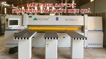 MÁY CẮT VÁN PANEL SAW CNC TECTRA-328 HOLZTEK | BÀN NÂNG TỰ ĐỘNG ĐƯA VÁN HIỆU QUẢ