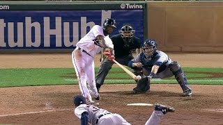 DET@MIN: Santana plates two with single in 9th