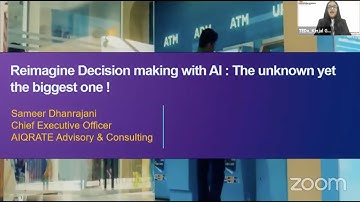 TEDx NMIMS - Reimagine Decision Making with AI: The unknown yet the biggest one! - Sameer Dhanrajani