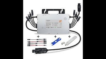 Mars Rock HM Series Microinverter Installation on Roof