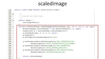 Resize image in Jlabel java