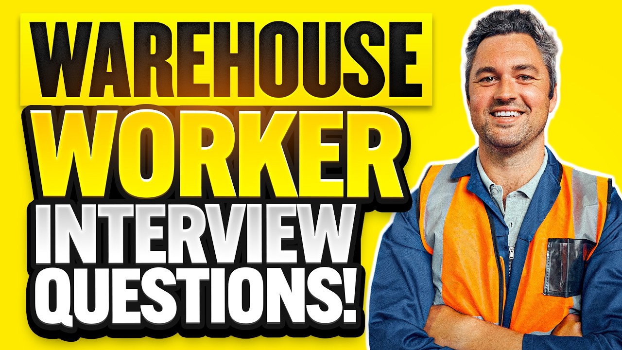 WAREHOUSE WORKER Interview Questions & Answers! (How to PASS a ...