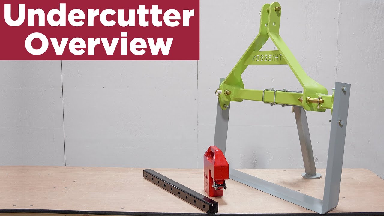Exploring The Thiessen Undercutter Farm Implement Overview YouTube